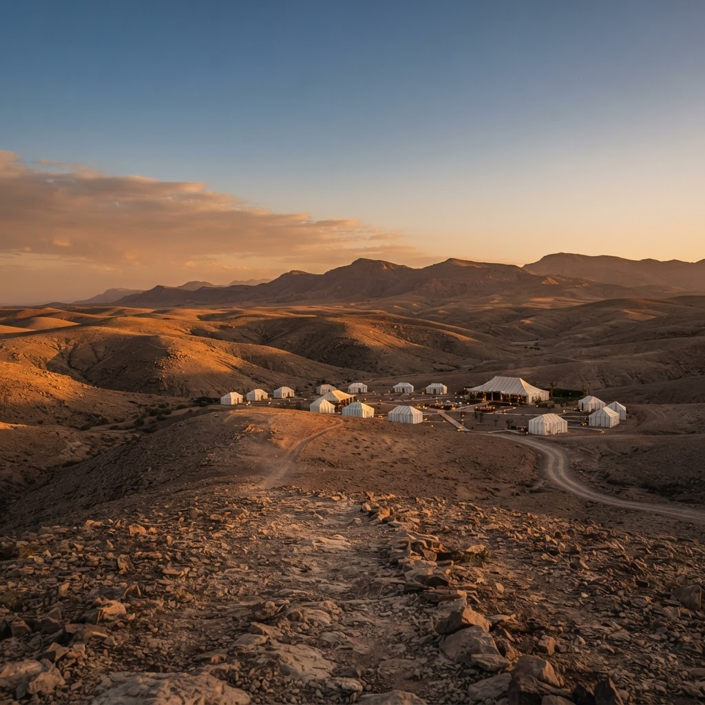 Agafay Desert near Marrakech